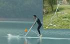 vodena ptica - water bird, pumpabike, aquascuter