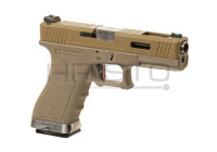 Airsoft pištolj WE WE17 V2 Custom Metal Version GBB (gas-blowback) DES