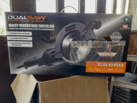 Električna pila s dvostrukim nožem Dual Saw CS650