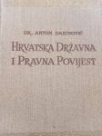 Antikvarne knjige ,Hrvatska Državna  i pravna povijest
