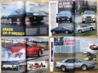 Quattroruote 1/97 test: BMW 328c vs Alfa GTV 3.0 +Jaguar XK8 +Corvette