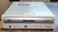 Retro optički uređaj CD snimač CD-RW PHILIPS CDRW1610A PCRW1610 sivi