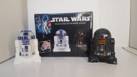Star Wars:  R2D2 and R2Q5 Salt and Pepper Shakers