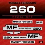 Zamjenske naljepnice za traktor Massey Ferguson 260