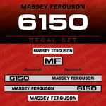 Zamjenske naljepnice za traktor Massey Ferguson 6150