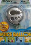 SONY Voice Recorder ICD-V21 Silver Voice Baloon
