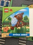 Knjiga LEGO - OVČICA JANKO (bez igračke ovčice Janka) 4 EUR