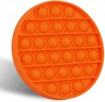 Push pop Bubble Fidget ► POP IT ◄ ANTI STRES igračka (narančasti krug)