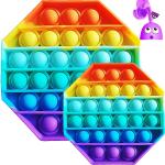 Push pop Bubble Fidget ► POP IT ◄ ANTI STRES igračka (RAINBOW)