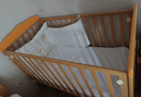 Dječji krevetić + zaštita + posteljina + poplun