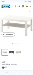 Ikea Lack stolić za dnevni boravak