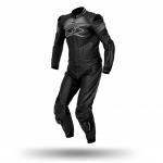Dvodijelno kožno motoristčko odijelo SPYKE Estoril Sport Black