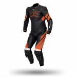 Dvodijelno kožno motoristčko odijelo SPYKE Estoril Sport Orange