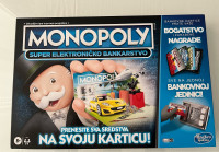 Monopoly drustvena igra (super elektricno bankarstvo) Novoo