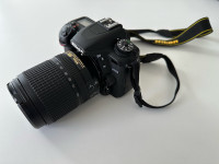 Nikon D7500 + Objektiv 18-140mm (Shutter count: 3700)