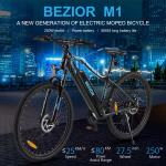 BEZIOR M1/ BEZIOR M1 Pro električni bicikl 48V 250W 12.5AH baterija