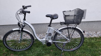 CFK električni bicikl 26" kotači, idealan za grad, ispravan 100%