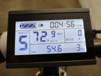 Display za električne bicikle KT LCD3U napuknut, ispravan.