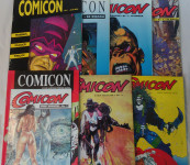 COMICON, strip časopis, komplet 1-8