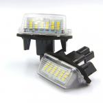 LED rasvjeta za tablicu za PEUGEOT 206 207 307 308 Citroen C3 C4 C5 C6