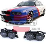 BMW 5er E34 7er E32 - Prednja svjetla (crna)