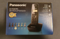 Telefon Panasonic KX-TG1611FX, bežični, crni - NOVO!