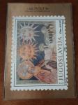 Poštanska marka - umjetnost '89 - freske iz Hrastovlja