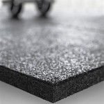 Gumeni podovi za fitness, ploče 50x50 cm