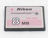 Nikon CompactFlash EC-8CF memory card