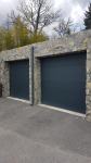 Garažna sekcijska vrata Swiss-Epco antracit-bijela