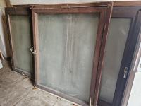Jednokrilni rabljeni drveni prozor 108x134cm