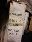 Gres porculanske visoko kvalitetne pločice, Italija, 9 mm, 15 m2