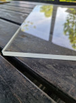 plexiglass ploče 10 mm. s metalnim okvirima/nosačima
