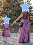 Mama i kćer komplet svečanih haljina