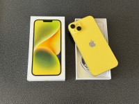 iPhone 14 Plus 128GB Žuta Boja, Top Stanje, Kaljeno, Račun + Punjač!