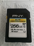 SD card kartica 256Gb PNY, nova, nekorištena