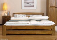 Bračni apartmanski krevet masiv hrast 200x180cm
