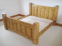 Masivni hrastov krevet 200x180cm