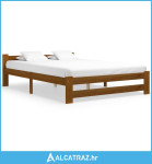 Okvir za krevet od masivne borovine boja meda 180 x 200 cm - NOVO