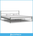 Okvir za krevet sivi metalni 180 x 200 cm - NOVO