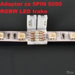 Adapter za produživnje bez LOTANJA za 5050 RGBW ILI RGB LED trake