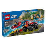60412
LEGO City Vatrogasni terenac s čamcem za spašavanje