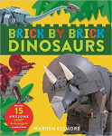 Lego knjiga- Kocka po kocka-dinosaur