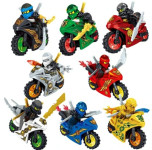 Lego NInjago figurice plus MOTORI - povoljno