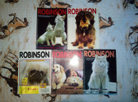 Robinson časopisi o obiteljskim životinjama - 5 komada