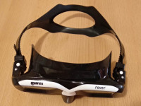 NOVO Mares Rover maska za ronjenje crni silikon
