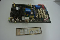 Maticna ploca Asus P5QL PRO + procesor intel core2duo e7500 + 4gb ram