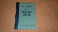 Neue Deutsche klinik, Felix Klemperer DEUTSCH - 1932. godina