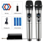 Bežični UHF wireless mikrofoni karaoke wifi