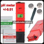 Digitalni pH Metar Tester za Mjerenje pH Vrijednosti Otopina i Urina